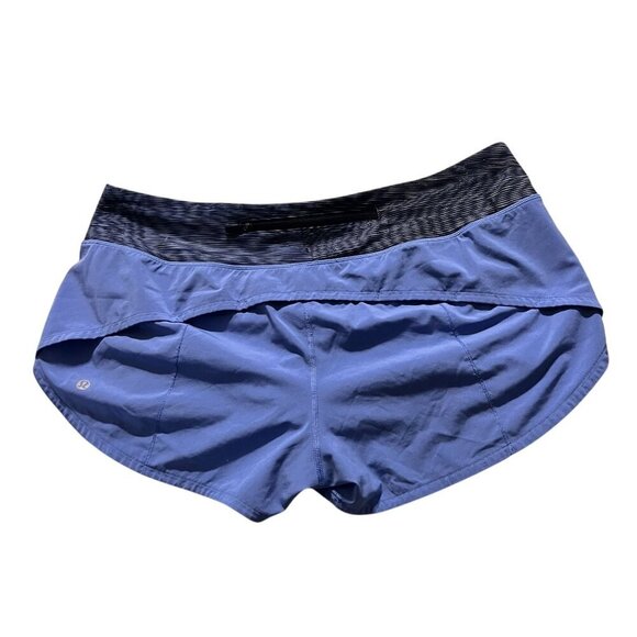 Lululemon Womens Speedup Shorts Size 10 lavender purple Lightweight Breathable - Picture 3 of 6